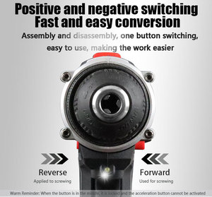 Juego de Taladro Eléctrico Inalámbrico Multifuncional Portátil de 48V, Juego de Herramientas Eléctricas sin Escobillas, Destornillador con Batería de Iones de Litio de Alta Eficiencia - Product Image 5