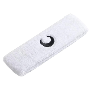 Braccialetto da Tennis estivo in cotone sottile e traspirante e fascia sportiva da basket con assorbimento del sudore ricamato e smorzamento della presa a secco - Product Image 1