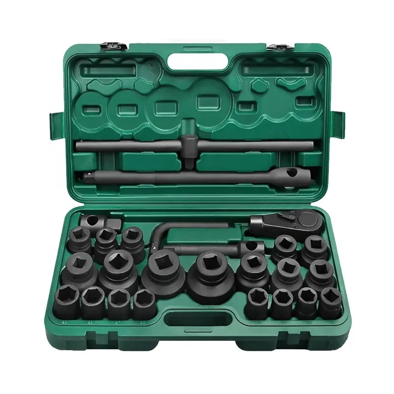 26 Piece 3/4 Inch Drive Heavy Duty Impact Auto Car Repair Tools Wrench Socket Set