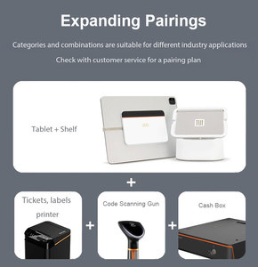 360 °   Giá đỡ màn hình máy tính bảng Android xoay được, dùng cho máy tính tiền, có thể đặt ngang hoặc dọc - Product Image 6