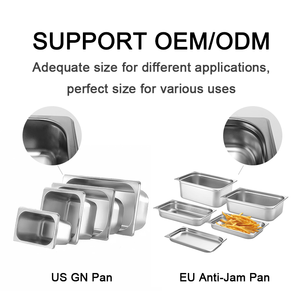 Contenitore Gastronorm in Acciaio Inox con Coperchio, Dimensioni Standard Approvate Daosheng, Vassoio per Buffet e Servizio Alimenti - Product Image 5