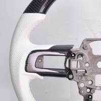 Volant de voiture en fibre de carbone véritable en stock pour Ford Mustang GT S550 Shelby GT500 GT350 Accessoires de voiture