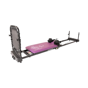 AeroPilates 435 Plus Cómodo Rebotador de cardio plegable Múltiples opciones de cable Mullido Cómodo Empuñaduras B Pilates Reformer - Product Image 1
