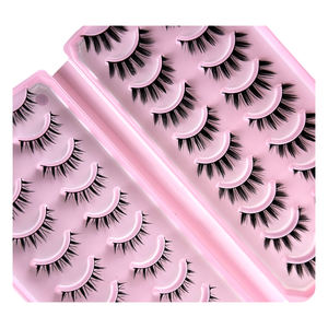 थोक बैच ए 017 पूर्ण पट्टी आंखों के 20 जोड़े सीमा पार विदेशी व्यापार dy नकली पलकों की बड़ी क्षमता सिम्युलेटेड टक। - Product Image 4