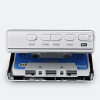 Reproductor de Casetes Portátil TOMASHI F-119, Grabadoras de Casetes Compactas con Conector para Auriculares, Reproductor de Música en Casete
