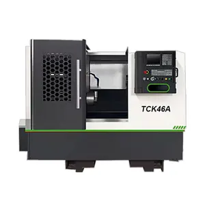 Preiswerter Mini-Drehmaschinenfräse Tck46a automatische zentralisierte Schmierung cnc-Drehmaschine zu verkaufen