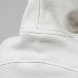 사용자 정의 헤비급 하프 지퍼 후디 여성 라운지웨어 액티브 대형 유기농 면 양털 후드 풀오버 스웨터 - Product Image 6