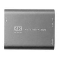 Caja de tarjeta DVR para captura de vídeo, USB 3,0, HDMI, con micrófono, VGA, bucle, para cámara de ordenador, Xbox 360, OBS, transmisión en directo