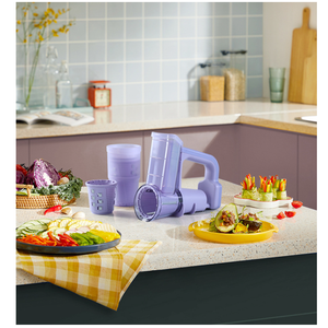 Vegetable Slicer Shredder <b>Rotary</b> <b>Cheese</b> <b>Grater</b> With Handle Multifunction Potato Blender Salad Maker Machine - Product Image 4