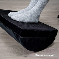 Repose-pieds ergonomique en mousse sous le bureau Coussin confortable Fond antidérapant