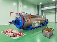 Machine de rendu CMJ-1 1.0 T/lot certifiée ISO14001 ISO45001 avec chaudière en acier Q345R pour usine d'aliments pour animaux