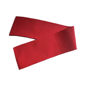 Premium Knitting <span class=keywords><strong>Rib</strong></span> elegante acanalado dobladillo 97% poliéster 3% Spandex Jacquard rayas patrón algodón liso tejido acanalado puño - Product Image 1