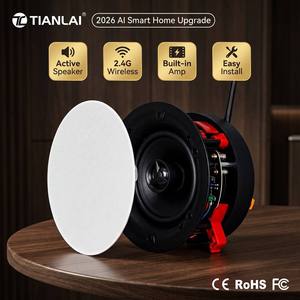 <span class=keywords><strong>Altavoz</strong></span> de Techo Inteligente WiFi TL-A502, <span class=keywords><strong>Altavoz</strong></span> de Techo Activo con Amplificador Incorporado, Inalámbrico, de 2 Vías, Empotrable - Product Image 1
