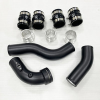 طقم أنابيب شحن المبرد البيني وأنبوب مدخل التيربو لسيارات BMW الفئة 1/2/3/4 طرازات F20 F22 F32 F30 F31 N20 320i 328i 125i سلسلة F N20