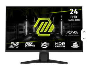 จอเกมมิ่ง MAG 244F IPS FHD ขนาด 23.8 นิ้ว 200Hz 0.5ms (GtG Min) ปี 2025 รุ่นใหม่ พร้อม 99% SRGB และหน้าจอกว้าง สำหรับคอมพิวเตอร์ตั้งโต๊ะ - Product Image 5