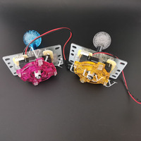 Kit de pièces d'arcade pour machine d'arcade à 3 côtés comprenant une boîte de jeu Joystick à bouton-poussoir avec 4 jeux PCB en plastique garantie 1 an