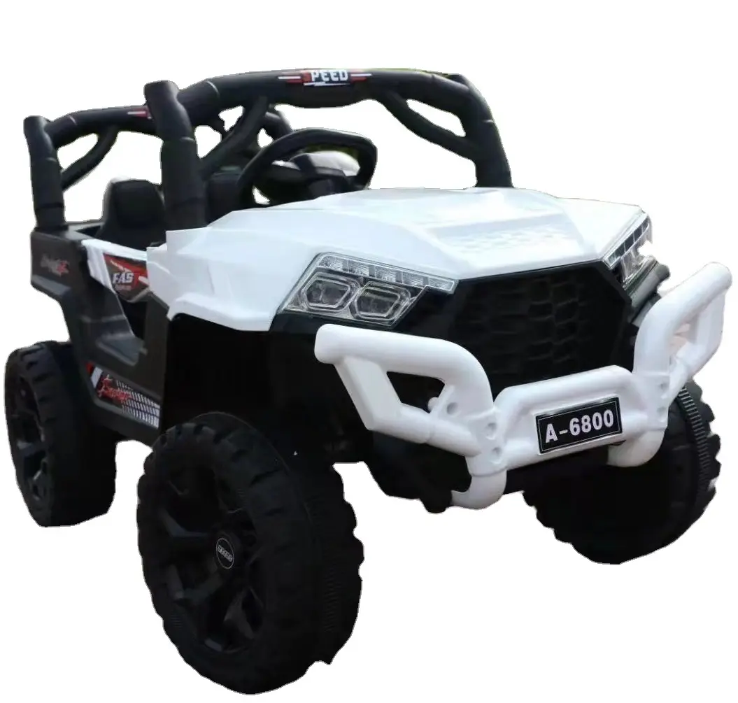 4WD Elektroauto Spielzeug für Kinder 12V batterie betriebene Kunststoff ausrüstung Spielzeug auto Fahrt auf dem Auto