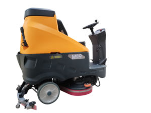 Machine de balayage de voirie compacte M80, autoportée, pour le nettoyage des sols - Product Image 3