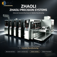Machine d'impression et de découpe automatique de carton ondulé de haute qualité avec imprimante flexo 4 couleurs et rainureuse