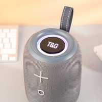 Enceinte Bluetooth AliSelect TG699 avec subwoofer, éclairage d'ambiance LED RGB, système audio compact 15W, portable pour extérieur avec poignée et lumière