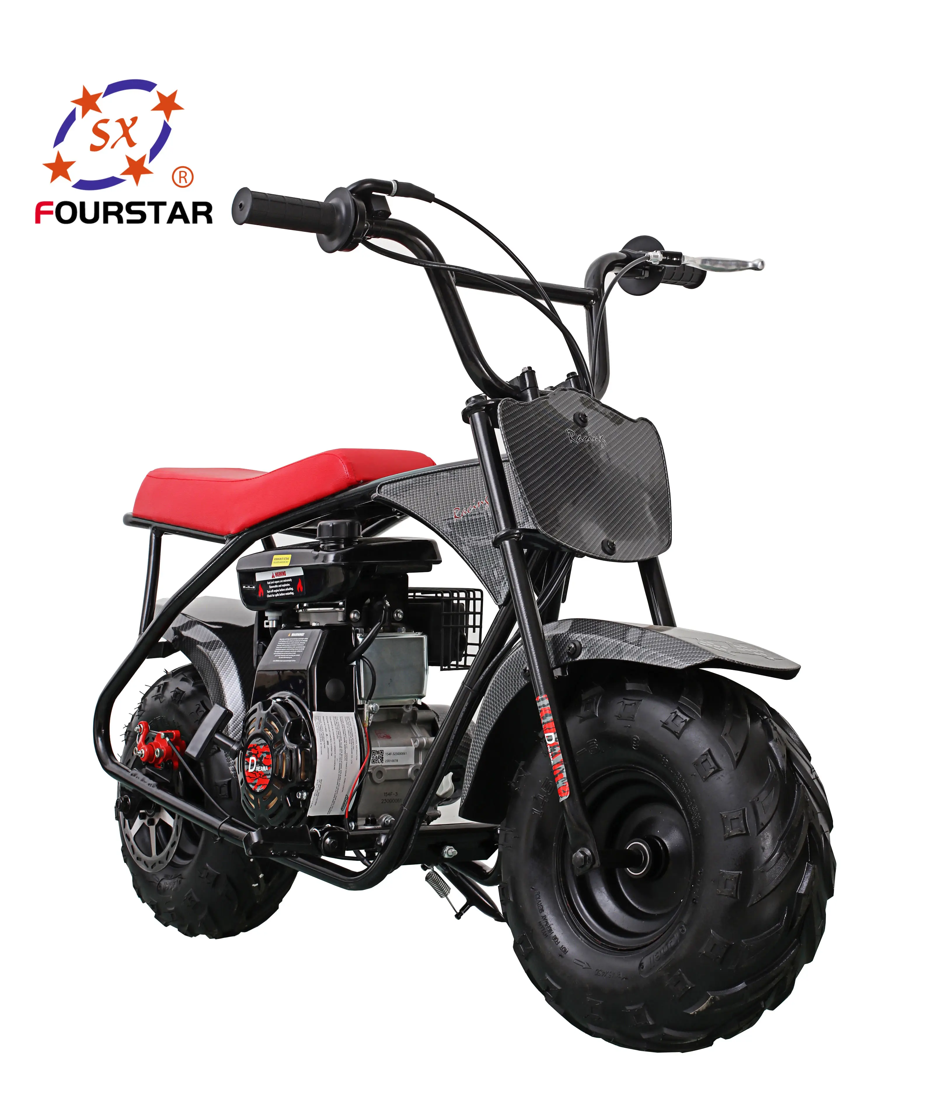 OEM Gas Powered 2 Ruedas Adulto Off Road Motocicleta Dirt Bike Ride-On Mini Bike