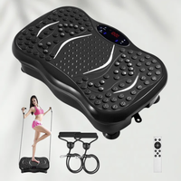 Plateforme vibrante de fitness verticale de haute qualité en ABS, ultra-mince, pour amincissement corporel, charge 150 kg, vente en gros