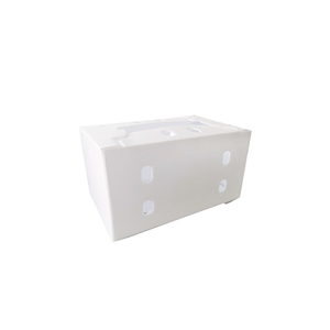 Eco-Friendly White Plastic Sweet Corn Packaging Box corflute box