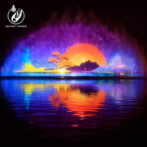 Sistema de Proyección de Cortina de Agua, Pantalla de Agua Multimedia para Exteriores con Proyección de Alta Definición, Certificación CE - Product Image 5