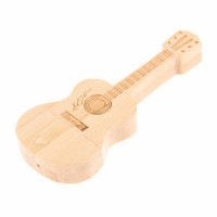 Cadeau musical Clé USB en bois Logo personnalisé Clé USB Promotion Clé USB Guitare en bois Memoria 8GB 16GB Vente en gros Clé USB