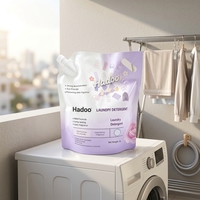 Sachets de recharge personnalisés en gros pour détergent liquide lessive 1L 2L 3L pour le nettoyage domestique