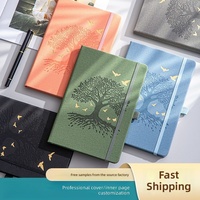 Carnet de notes personnalisé pour entreprise, avec sangle, format A5/A7, reliure cousue, couverture rigide en polyuréthane, papeterie cadeau