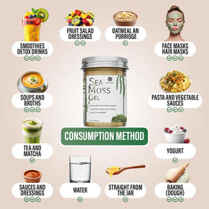 Органический гель для морского мха, лиофилизированные добавки, ароматизированные объемные питательные антиоксидантные ингредиенты - Product Image 3