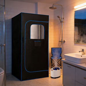 Tragbares Sauna-Zelt für Zuhause und Lager, Persönliches Ganzkörper-Sauna-Spa mit 2,6L Dampfgarer - Product Image 4