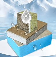 Panneau d'isolation pour sandwichs, rénovation de villa, revêtement rapide, panneau décoratif isolant pour murs anciens