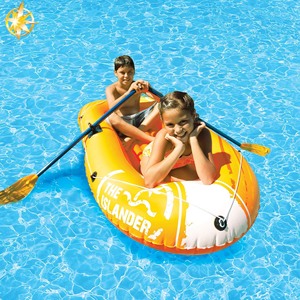 Bote Inflable para Pesca Waterhan ODM Serie Water, <span class=keywords><strong>Kayak</strong></span> Plegable Ecológico Ligero de PVC Hypalon de 1.2 mm, 12 pies, para Surf - Product Image 4