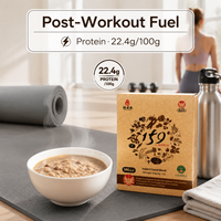 Porridge multigrains instantané, substitut de repas, poudre de céréales complètes, alimentation saine, nutrition diététique 159