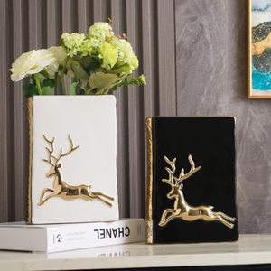 Florero chino de estilo europeo de lujo grande personalizado, decoración del hogar - Product Image 6