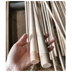Mango de escoba de madera recubierto de PVC Color personalizado de alta calidad/Palos de fregona de madera/mango <span class=keywords><strong>Broomo</strong></span> - Product Image 2