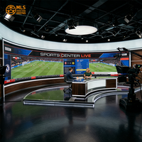 Panel de Pantalla LED COB P1.25 para Estudio de TV, Transmisión sin Parpadeo, Alto Brillo, Personalizado OEM ODM, CE RoHS FCC, Video Wall Interior 4K HDR