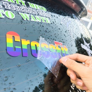 Calcomanías <span class=keywords><strong>de</strong></span> <span class=keywords><strong>Vinilo</strong></span> <span class=keywords><strong>de</strong></span> Alta Calidad <span class=keywords><strong>para</strong></span> Vehículos, con Logotipo Personalizado, <span class=keywords><strong>Letras</strong></span> Recortadas, Adhesivos <span class=keywords><strong>para</strong></span> Ventanas <span class=keywords><strong>de</strong></span> Automóviles - Product Image 4