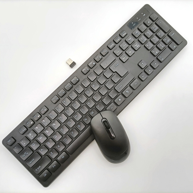 Cheap Wireless Gamging Keyboard and Mouse Combo 2.4G Colored Computer Keyboard for Promotion Activity