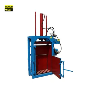 Thủy lực Baler dọc chất thải giấy baling Machine/kim loại máy đóng viên/các loại thảo mộc nhựa nhỏ tự động Bale Báo Chí