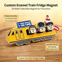 Aimant de réfrigérateur en émail Anime, épinglette métallique de collection pour les fans, décoration intérieure et cadeaux souvenirs