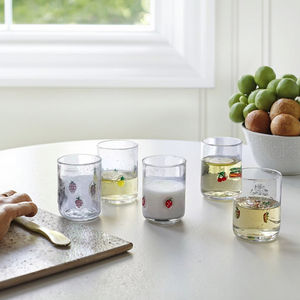 أكواب زجاجية جديدة بتصميم ربيعي، أكواب زجاجية منفوخة يدويًا، أكواب مخصصة بشعار شخصي لحفلات الربيع - Product Image 2