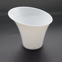 투명 식품 안전 친환경 일회용 110ml 투명 아이스크림 플라스틱 디저트 컵 (뚜껑 포함)