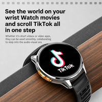 Jam Tangan Pintar 2026 H100 4G untuk Unisex, Asisten AI, Kartu SIM, Memori 32GB dengan Kamera untuk Mengambil Gambar dan Video, Layar AMOLED, Panggilan BT