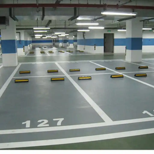 Oferta Especial: Topes de Rueda Reflectantes Amarillos y Negros de Goma y Plástico para Protección de Estacionamientos - Product Image 6