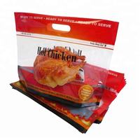 Sacs anti-graisse pour poulet grillé, sacs d'emballage autoportants pour poulet rôti, pochettes anti-buée pour poulet rôti à la broche