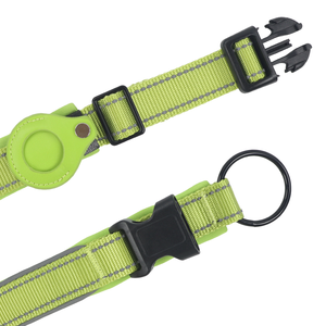 <span class=keywords><strong>Collar</strong></span> de perro con etiqueta de aire de nailon personalizado al por mayor, <span class=keywords><strong>Collar</strong></span> de perro gato seguro reflectante, <span class=keywords><strong>Collar</strong></span> de mascota inteligente resistente para perro mascota - Product Image 5