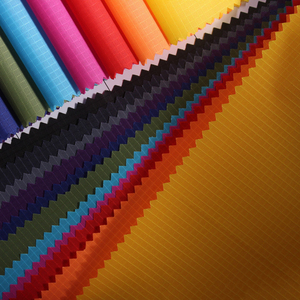 <span class=keywords><strong>Tela</strong></span> de tafetán impermeable para tienda, tejido a cuadros de poliéster, PU, PVC, 170T/190T/210T/230T/260T, recubierto de PA, para forro de bolsa - Product Image 4